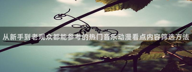 漫展蛙:从新手到老观众都能参考的热门音乐动漫看点内容筛选方法配图