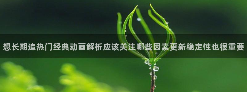 满蛙漫:想长期追热门经典动画解析应该关注哪些因素更新稳定性也很重要配图